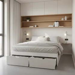 How to Maximize Storage Around a Full Bed in a Small Room