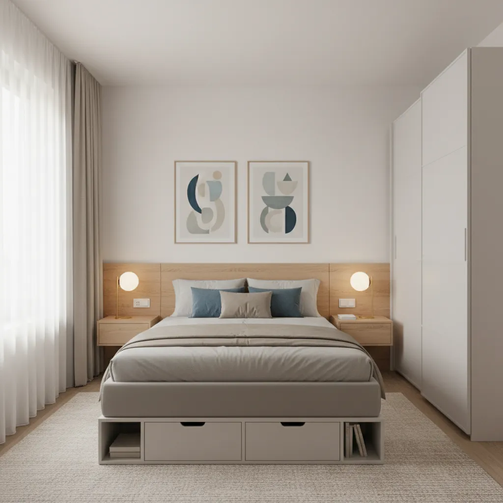 How to Optimize Small Bedroom Layouts Using Coohom Tools: Practical layout strategies designers use to turn cramped bedrooms into efficient, comfortable spaces with smart 3D planning.