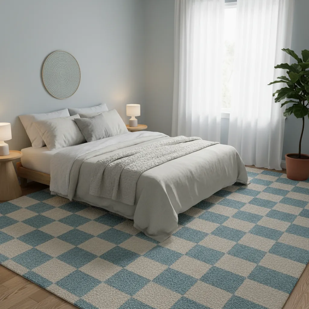 5 Smart Rug Size Rules for Small Bedrooms