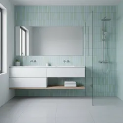 Optimizing Small Bathrooms With Blue and Green Color Schemes