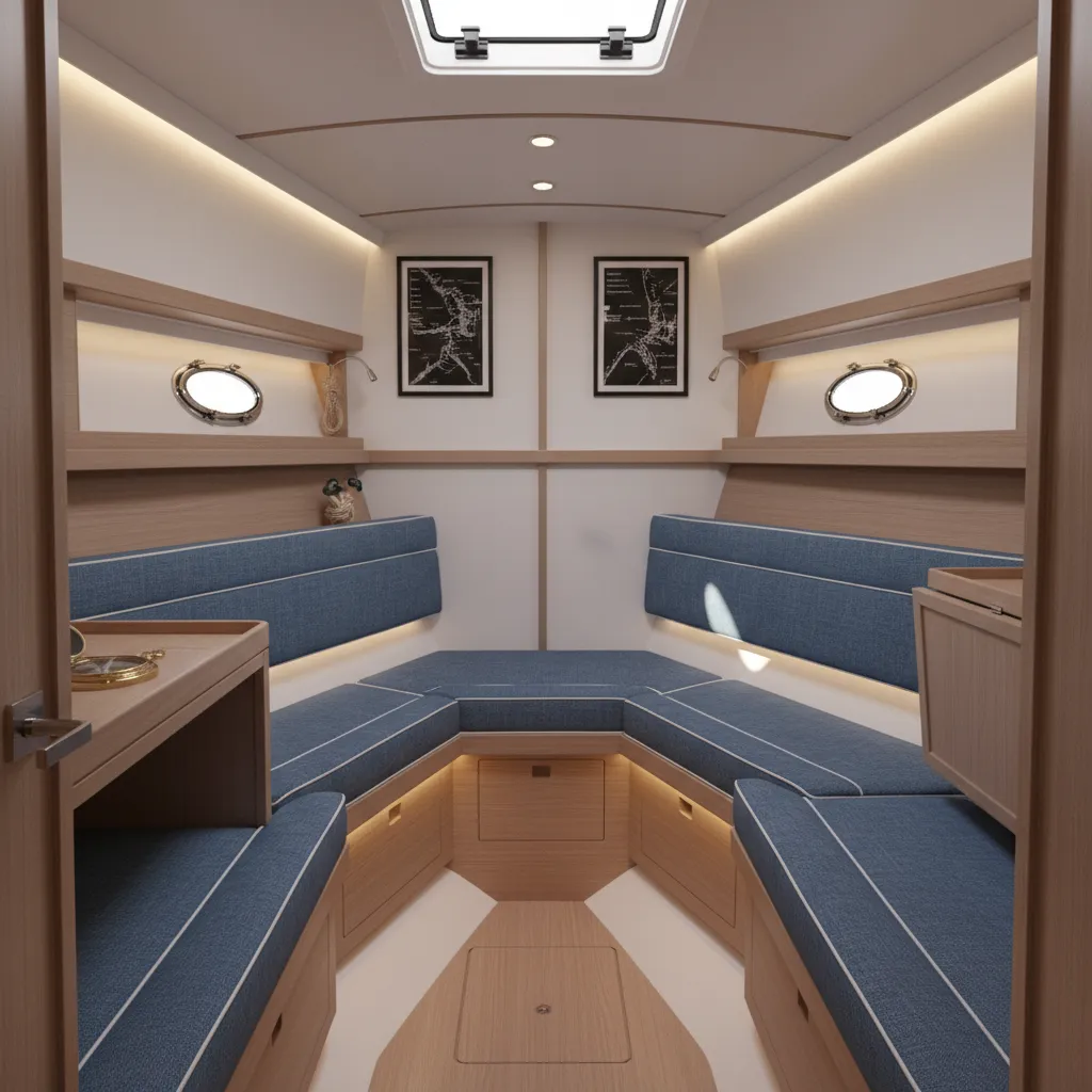 How to Optimize Small Boat Cabin Interior Space with Smart Decor