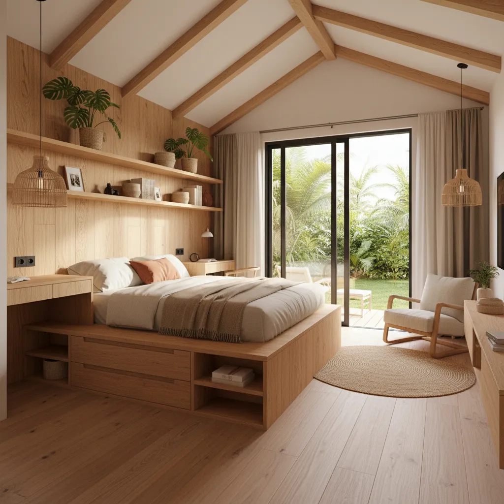 Nội thất bungalow nhỏ tối ưu diện tích