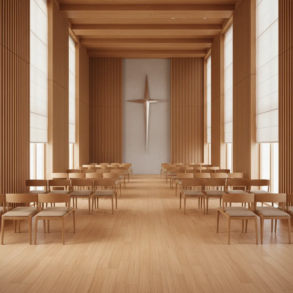 Where Small Chapel Floor Plans Are Used Across Churches Hospitals Schools and Memorial Spaces