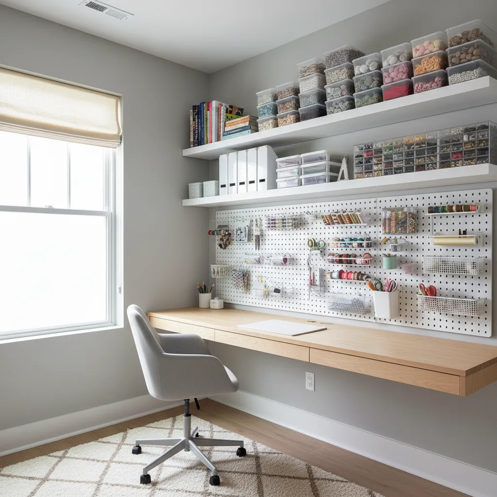 Small Craft Room Layout Ideas That Truly Work