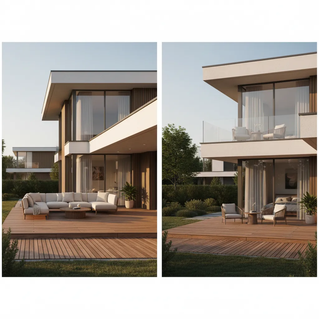 Small Deck or Balcony for a Master Bedroom Which Works Better