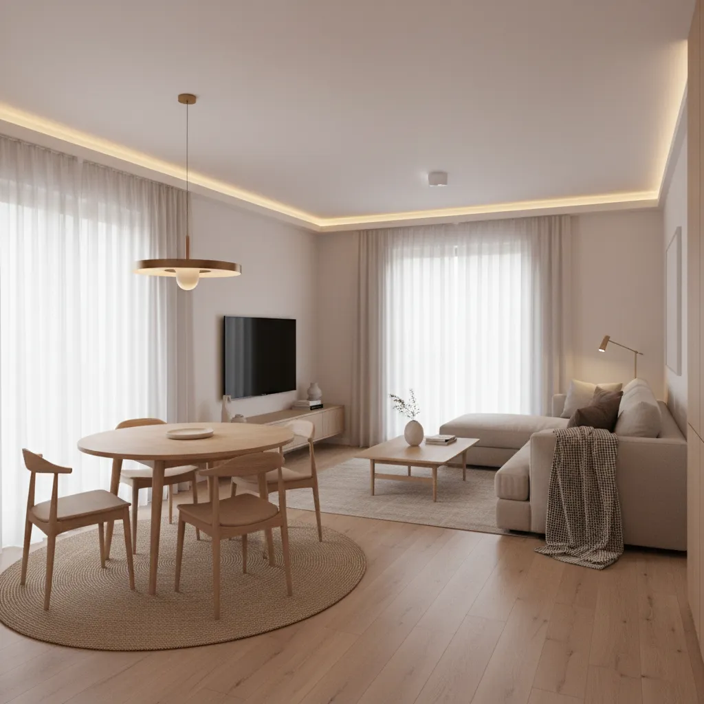 Space Optimization Tips for Small Adjoining Dining and Den Areas