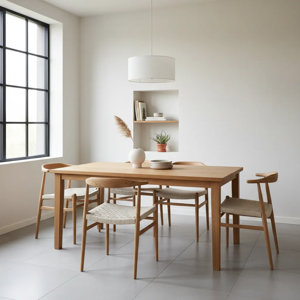 How to Choose the Right Size Dining Table for a Small Room