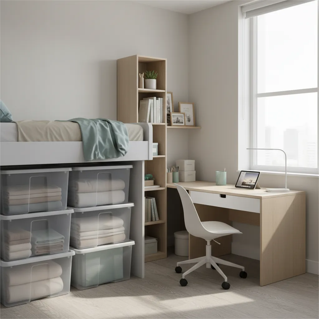 Best Storage Solutions for Small Dorm Rooms: Practical space‑saving storage ideas that make tiny dorm rooms organized, functional, and easier to live in.