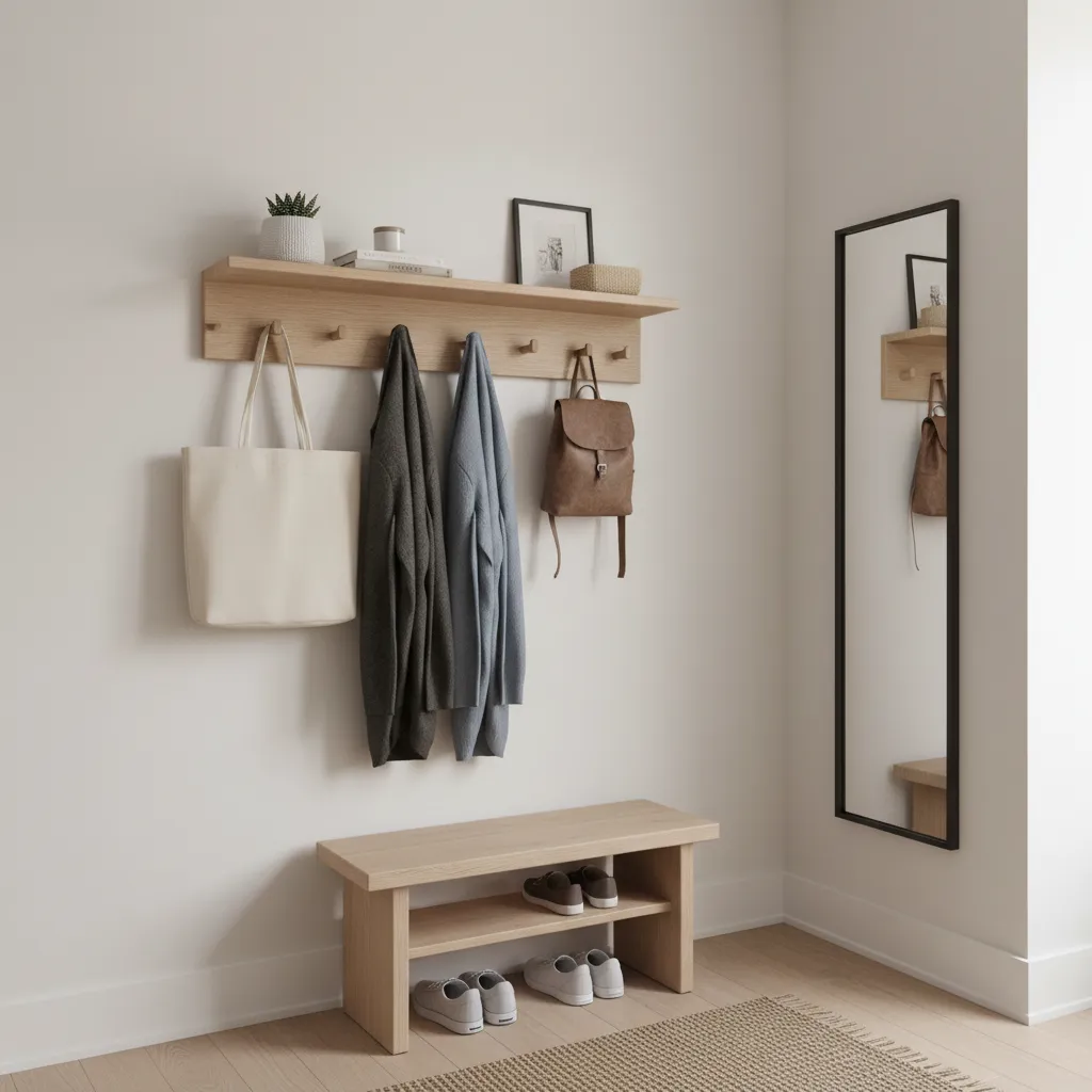 5 Smart DIY Coat Rack Layouts for Wall Storage: How I optimize wall space with practical DIY coat rack layouts in small entryways and apartments