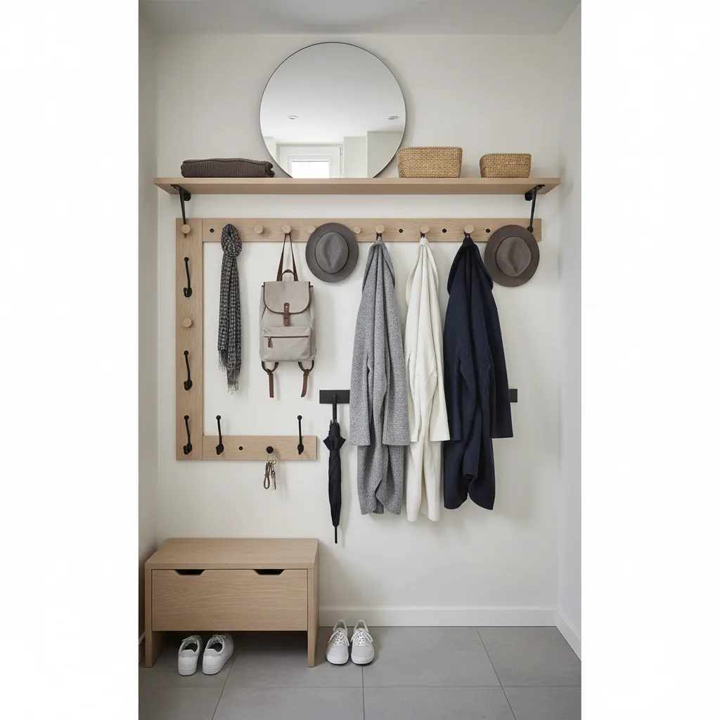 Wall Coat Rack Styles Compared: 5 DIY Wall Coat Rack Ideas That Actually Work in Small Spaces