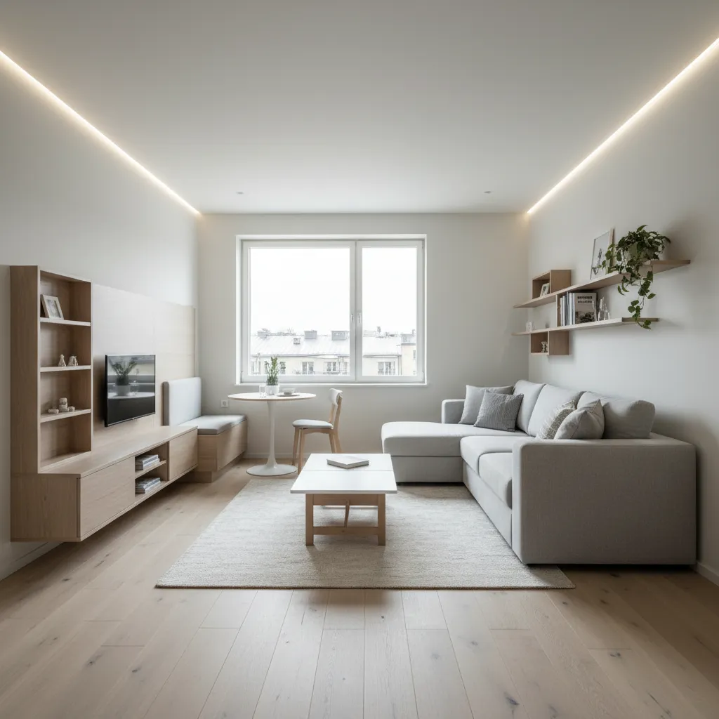 How to Optimize Space When Decorating a Small Flat