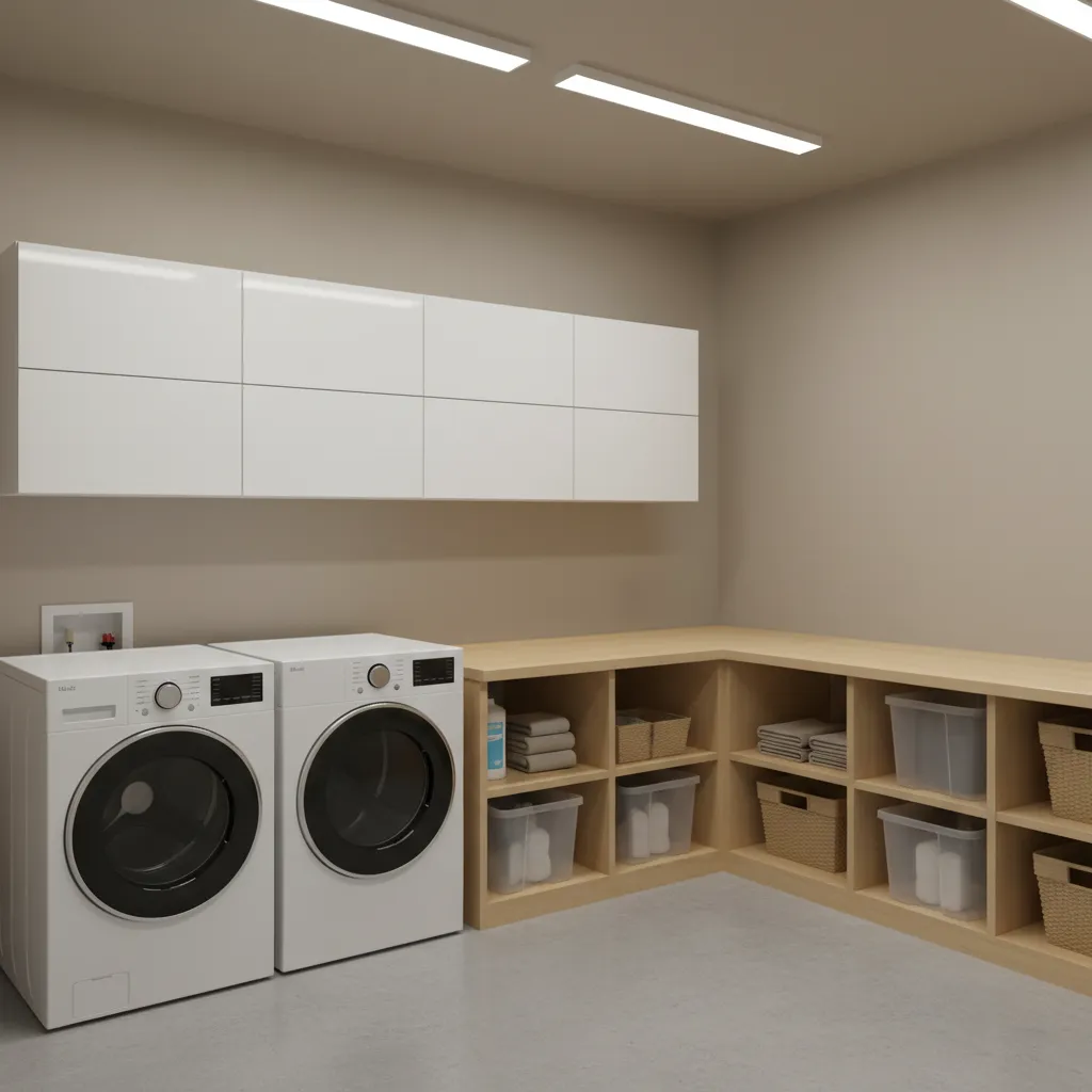 How to Optimize a Small Garage Laundry Room Layout: Practical layout strategies to turn a cramped garage corner into a highly efficient laundry workspace