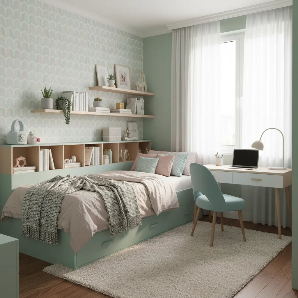 5 girl room makeover ideas that maximize small spaces
