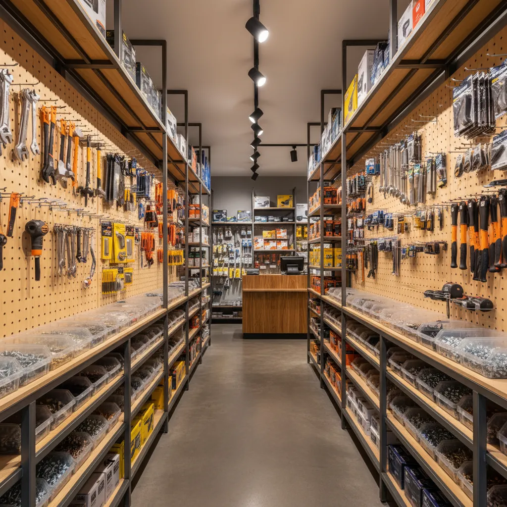 Interior diseño de ferreterías pequeñas: guía práctica