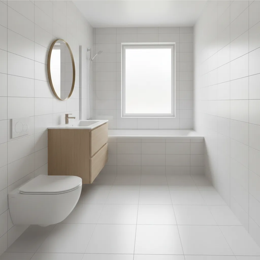 6 x 10 bathroom design inside a small modern home