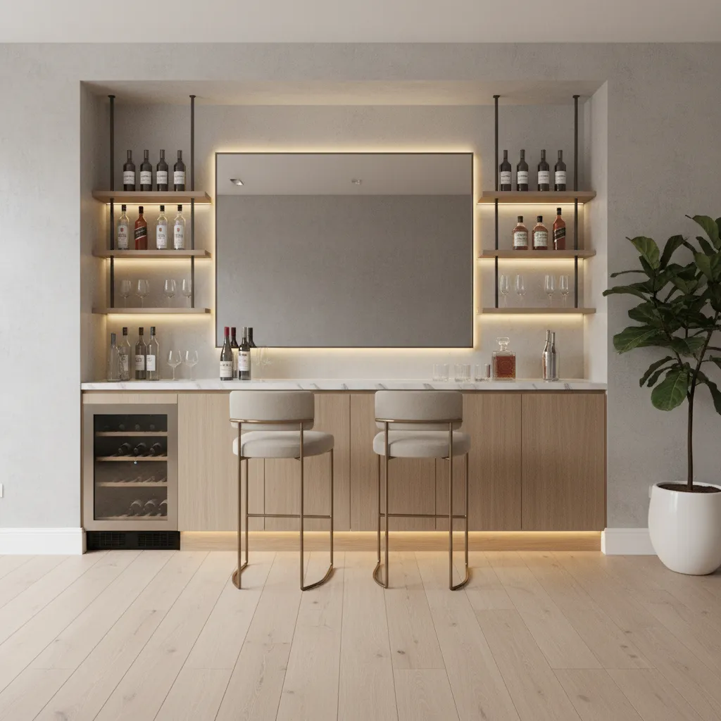 How to Choose the Right Wall Decor for Your Small Home Bar