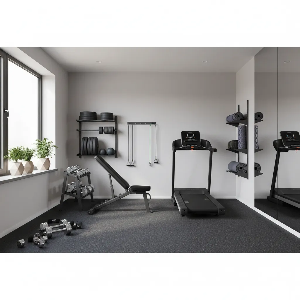 Small Home Gym Layout: Optimize a Compact Workout Space