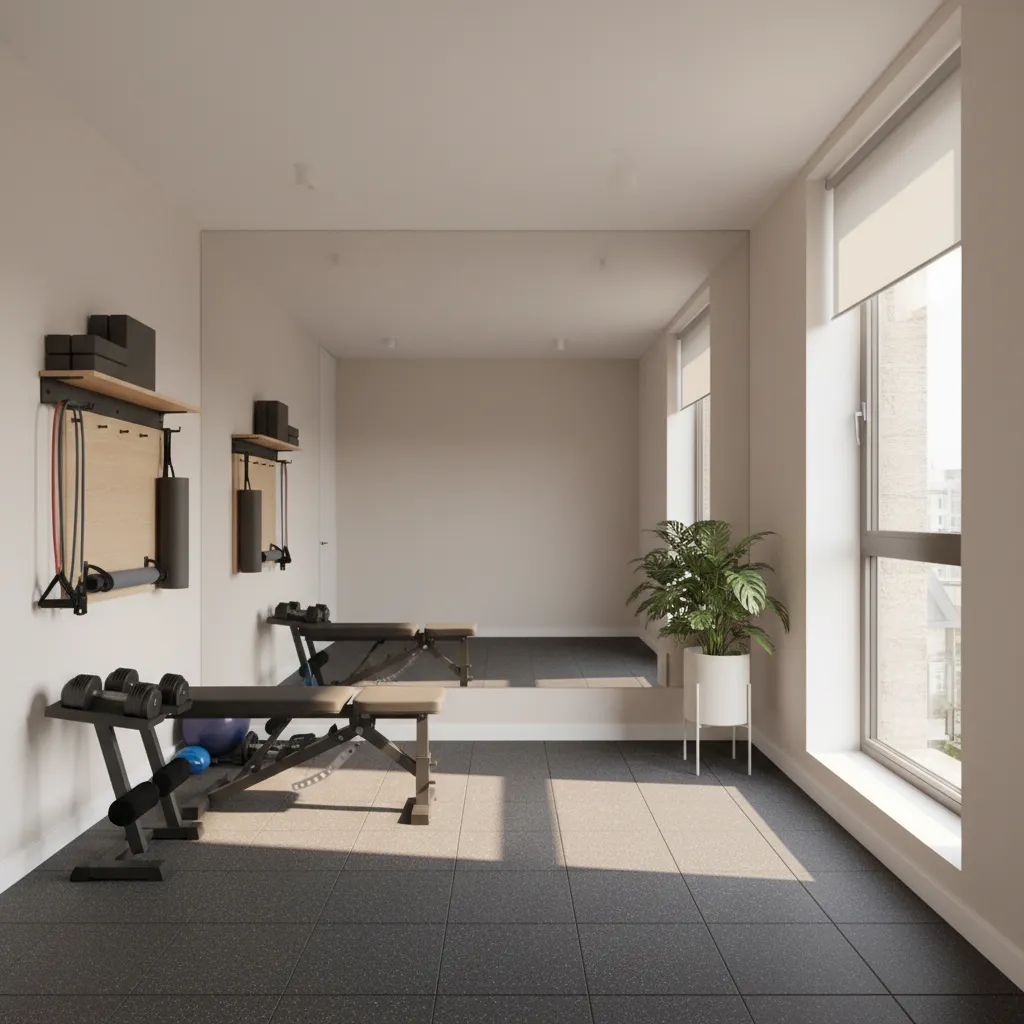 Common Small Home Gym Problems and How to Fix Them: Practical solutions for cramped workout areas, cluttered equipment, and apartment-friendly training setups.