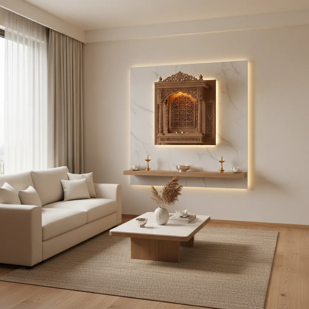 5 Pooja Temple Design Ideas for Small Homes