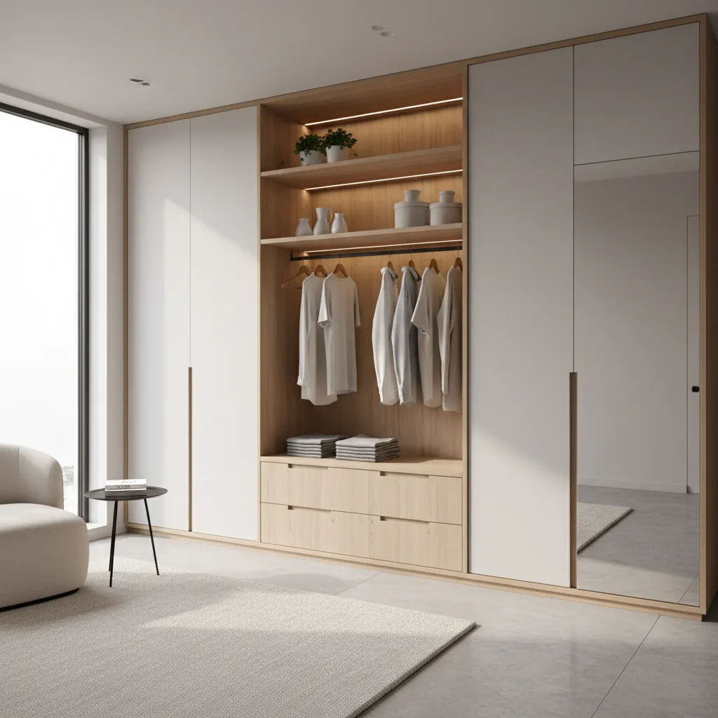 smart storage and compact layout solutions in a small 3 bhk home