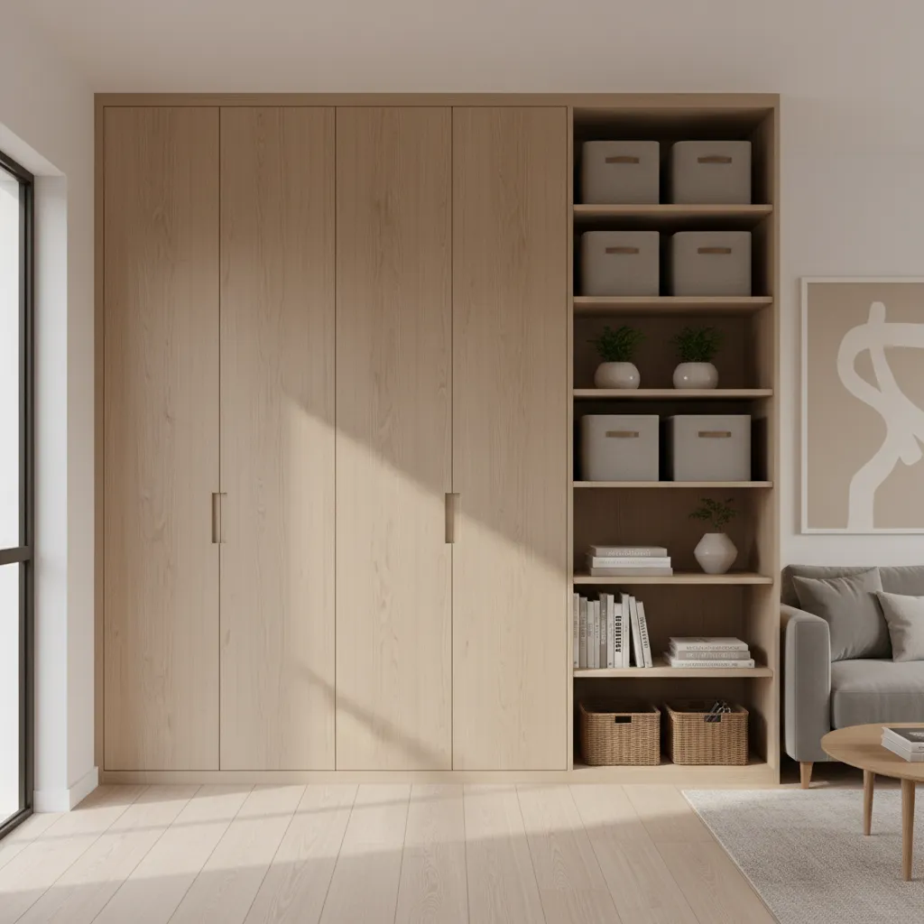 Soluciones de almacenamiento en una vivienda pequeña