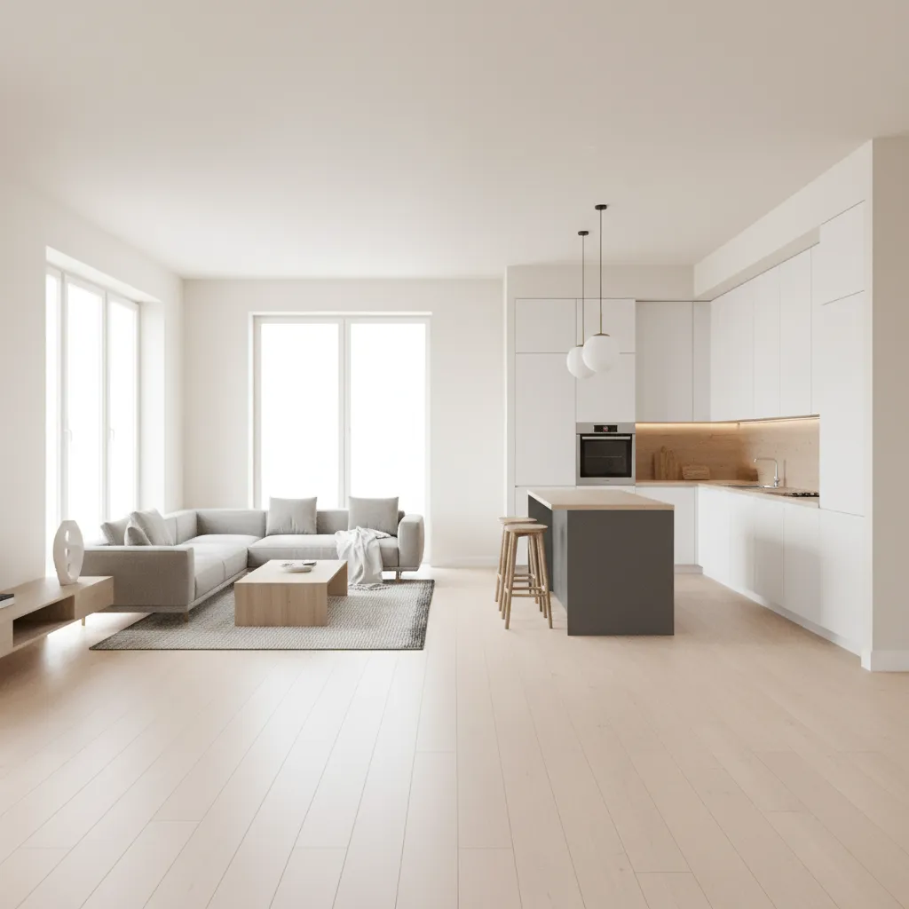 Overview visualization of a compact 29x26 house interior layout