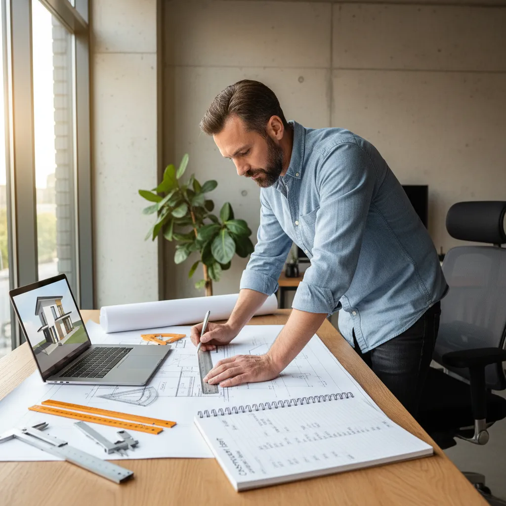 Planning budget and design for a small house project