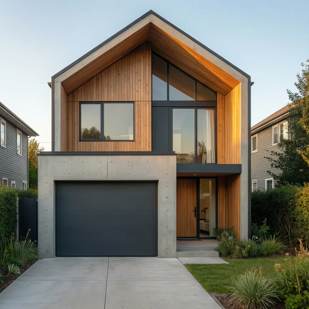 Diseño de casa pequeña con garaje: ideas que sí funcionan