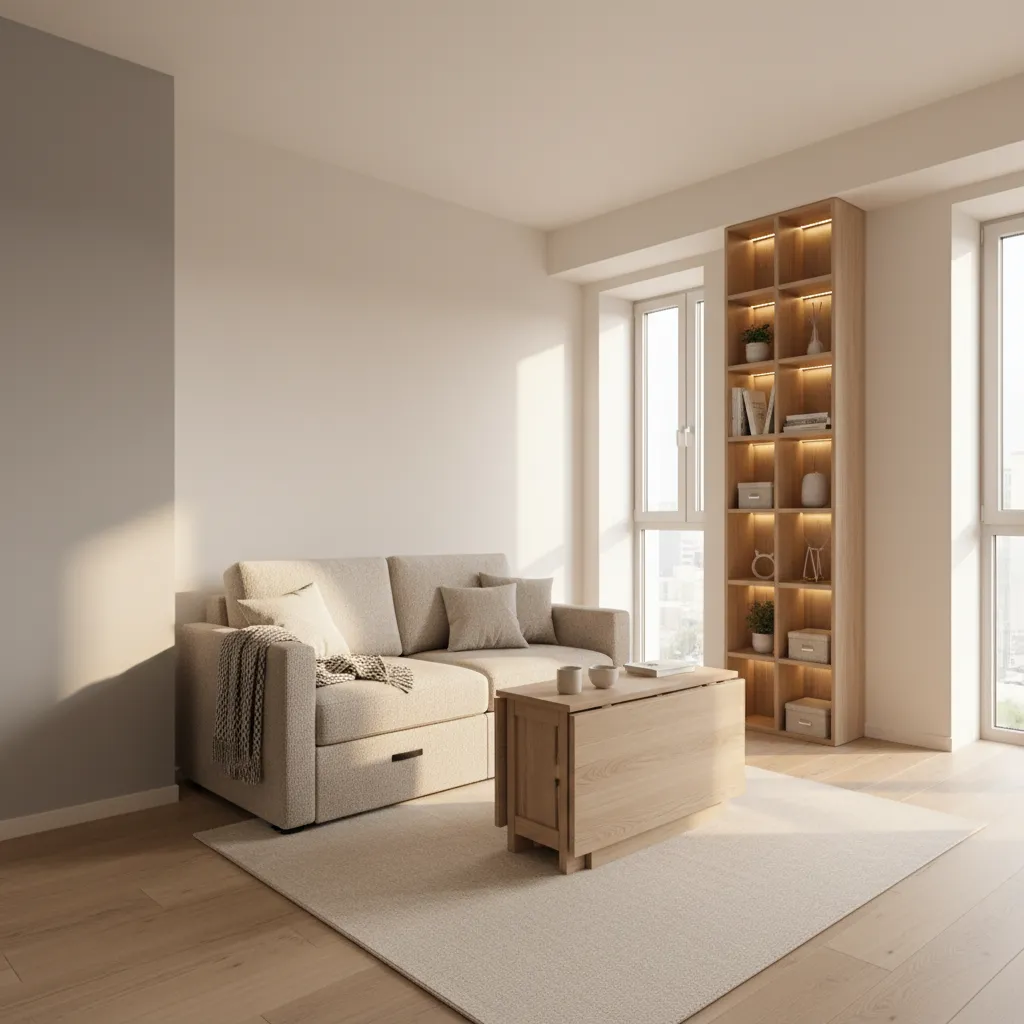 Diseños de muebles para casas pequeñas que sí funcionan