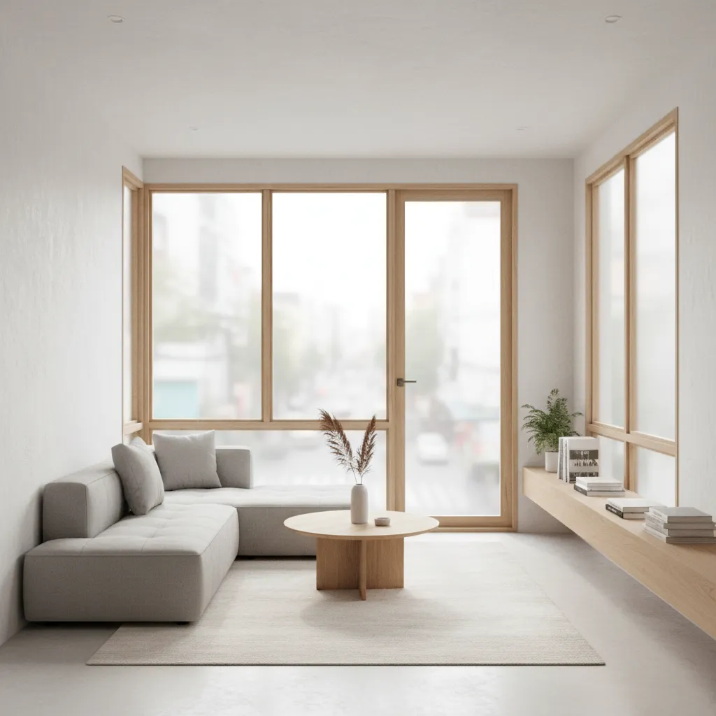 Ánh sáng tự nhiên trong thiết kế nhà 40m2