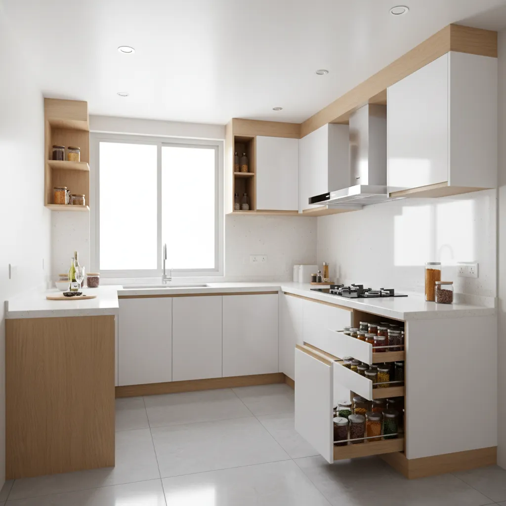 Small Kitchen Interior Design Ideas for Indian Apartments