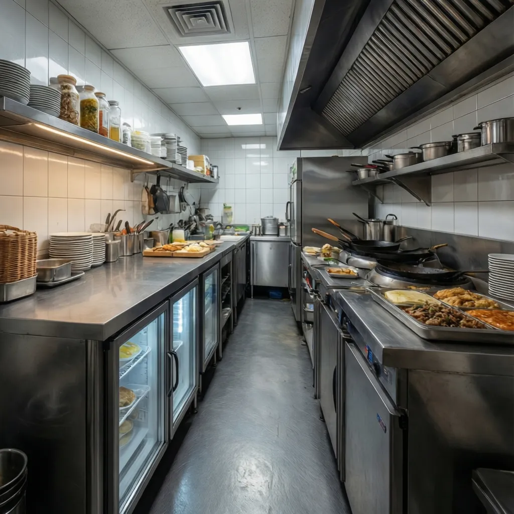 Best Kitchen Configuration for Small Kiosks