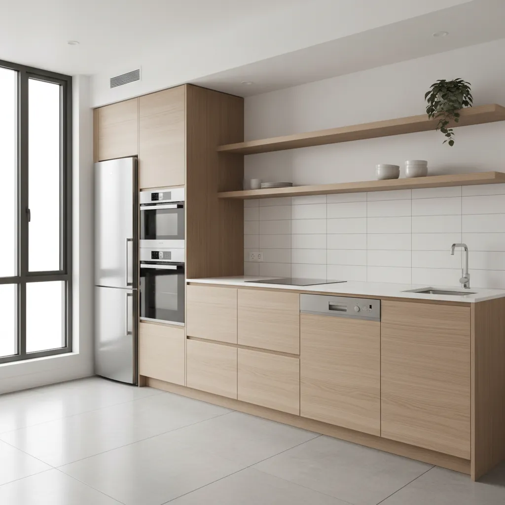 How to Fit Appliances in a Small Kitchen Without Losing Space: Practical layout strategies designers use to fit full appliances into compact kitchens without clutter or workflow problems.