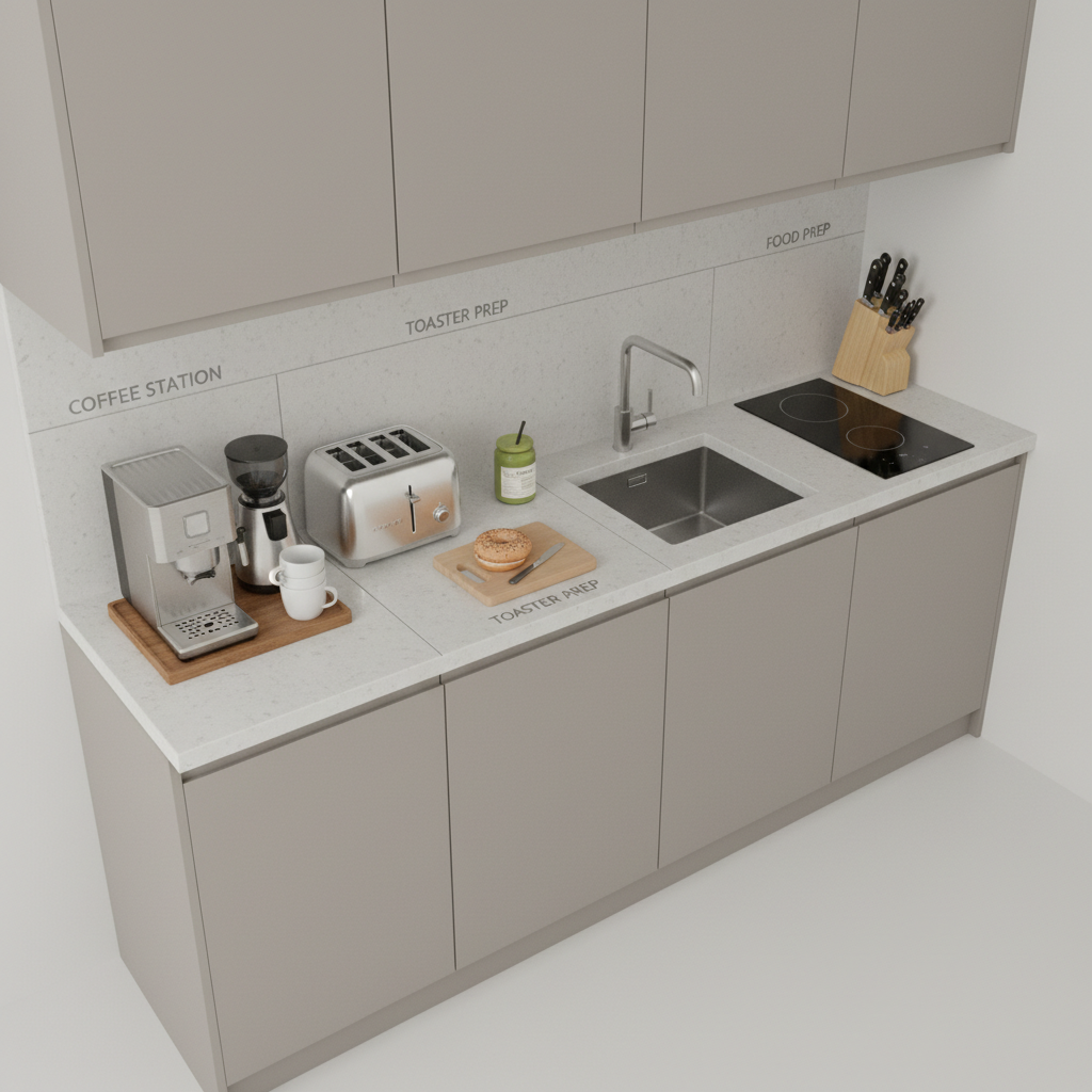 Compact Outlets For Kitchen Small Kitchen Outlet Layout: Outlets Always Blocked? Fix It