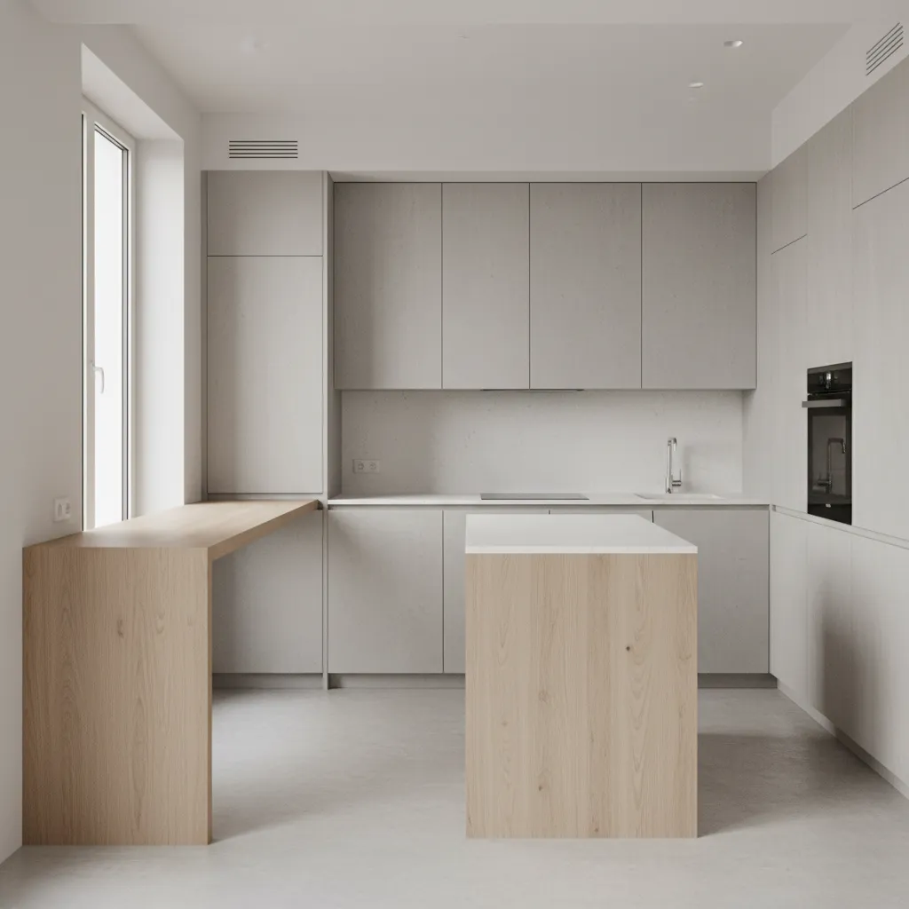 Bar Counter vs Kitchen Island for Small Kitchens