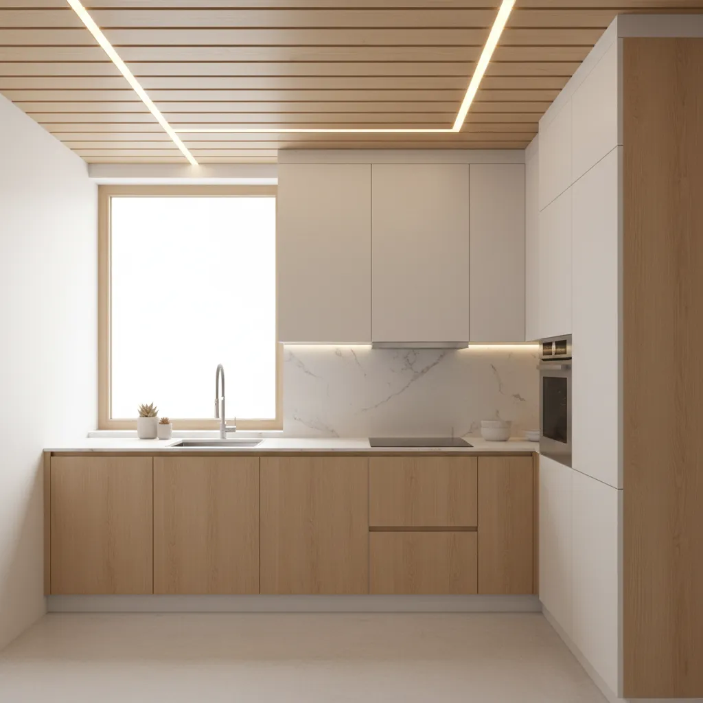 5 Small Kitchen Ceiling Design Ideas That Transform Tight Spaces
