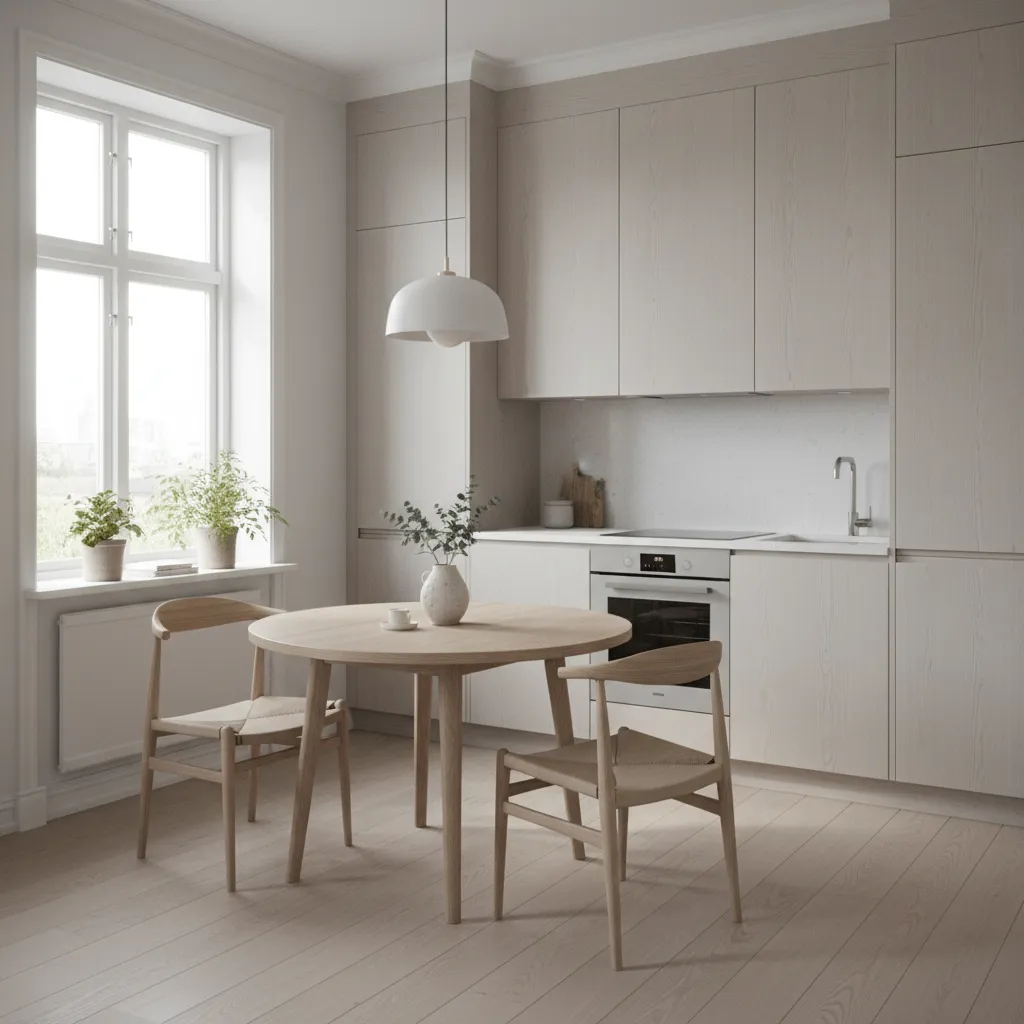 How to Fit a Dining Table in a Small Kitchen