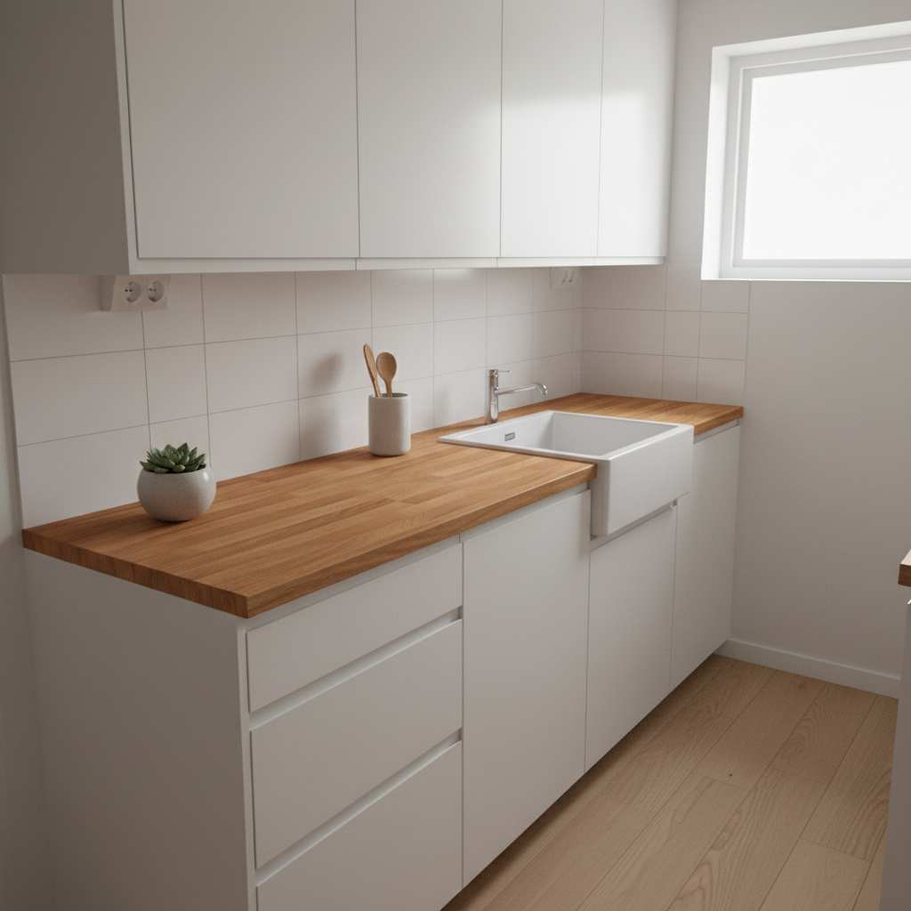 Small Kitchen Feel Cramped? DIY Kitchen Counter Ideas
