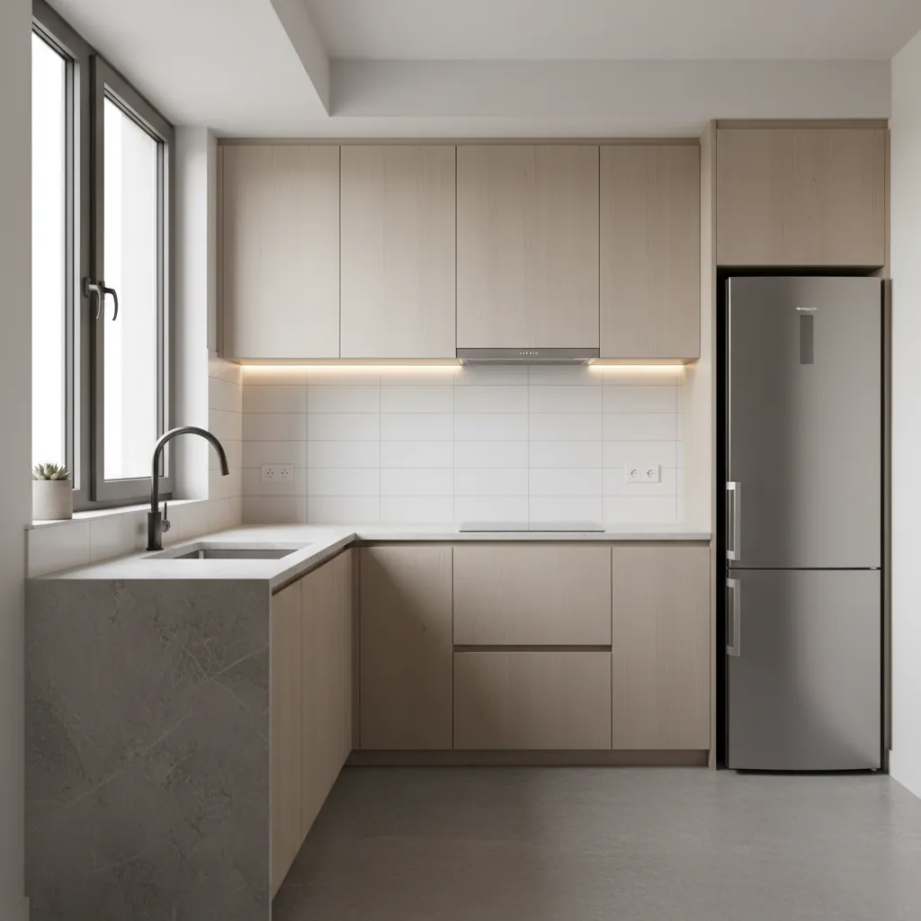 Where to Put a Fridge in a Small Kitchen (Smart Layout Ideas)