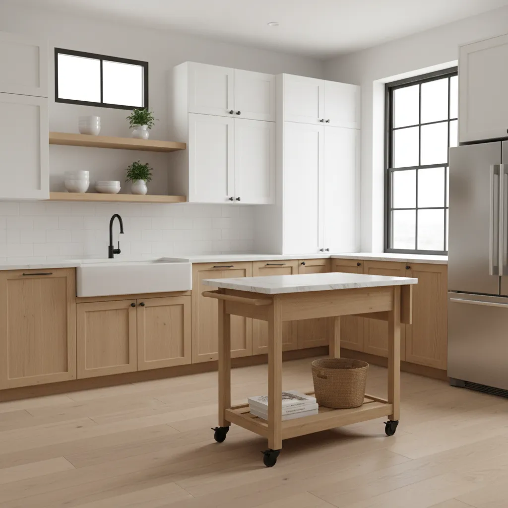 5 Kitchen Island Cart Ideas for Small Spaces