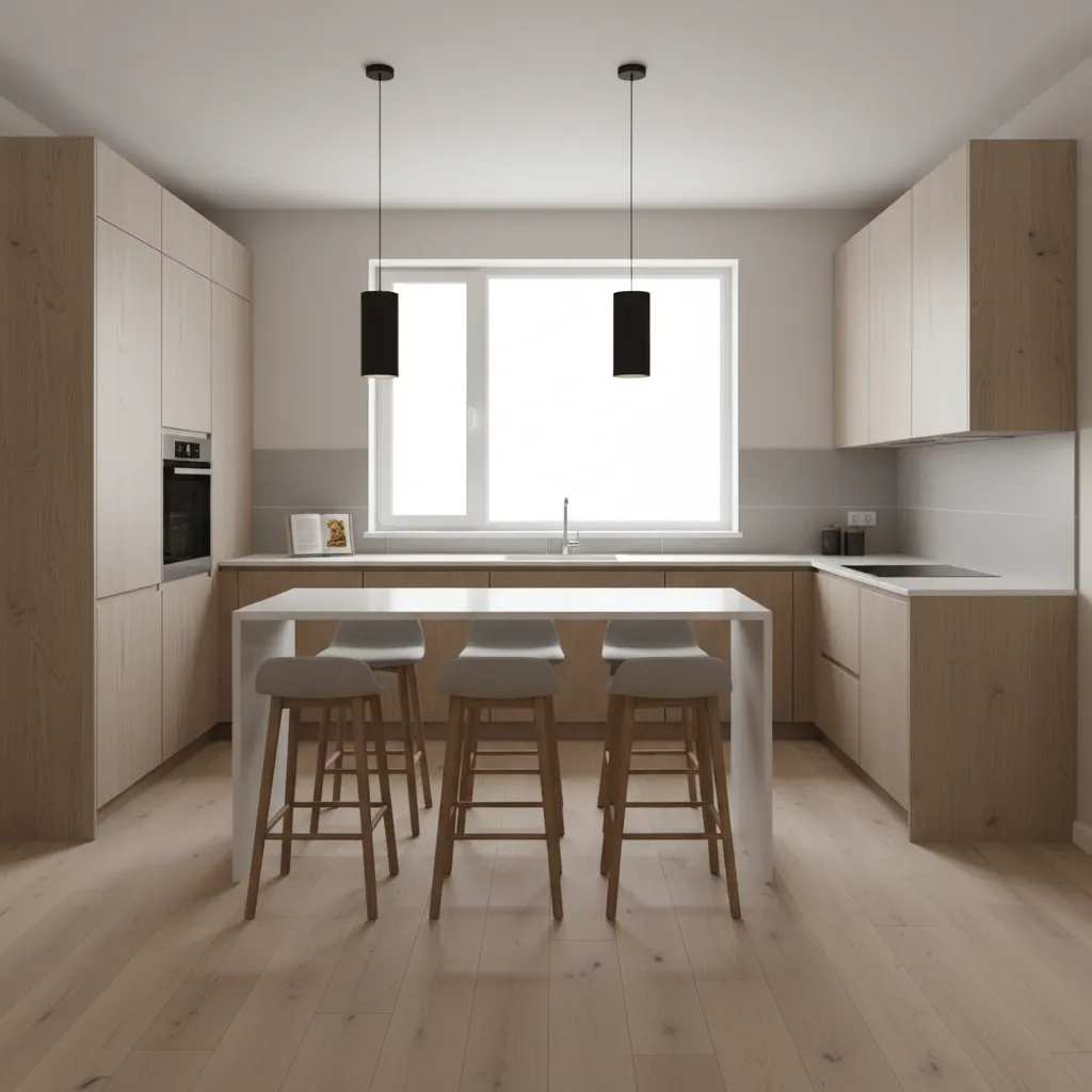 Small Kitchen Island with Seating for 4: Smart Layout Ideas That Actually Work