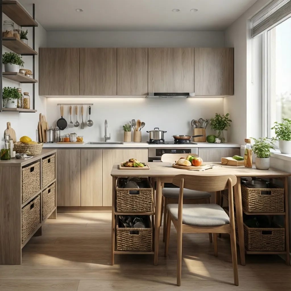 How to Optimize Small Kitchen Space with Multi‑Purpose Furniture