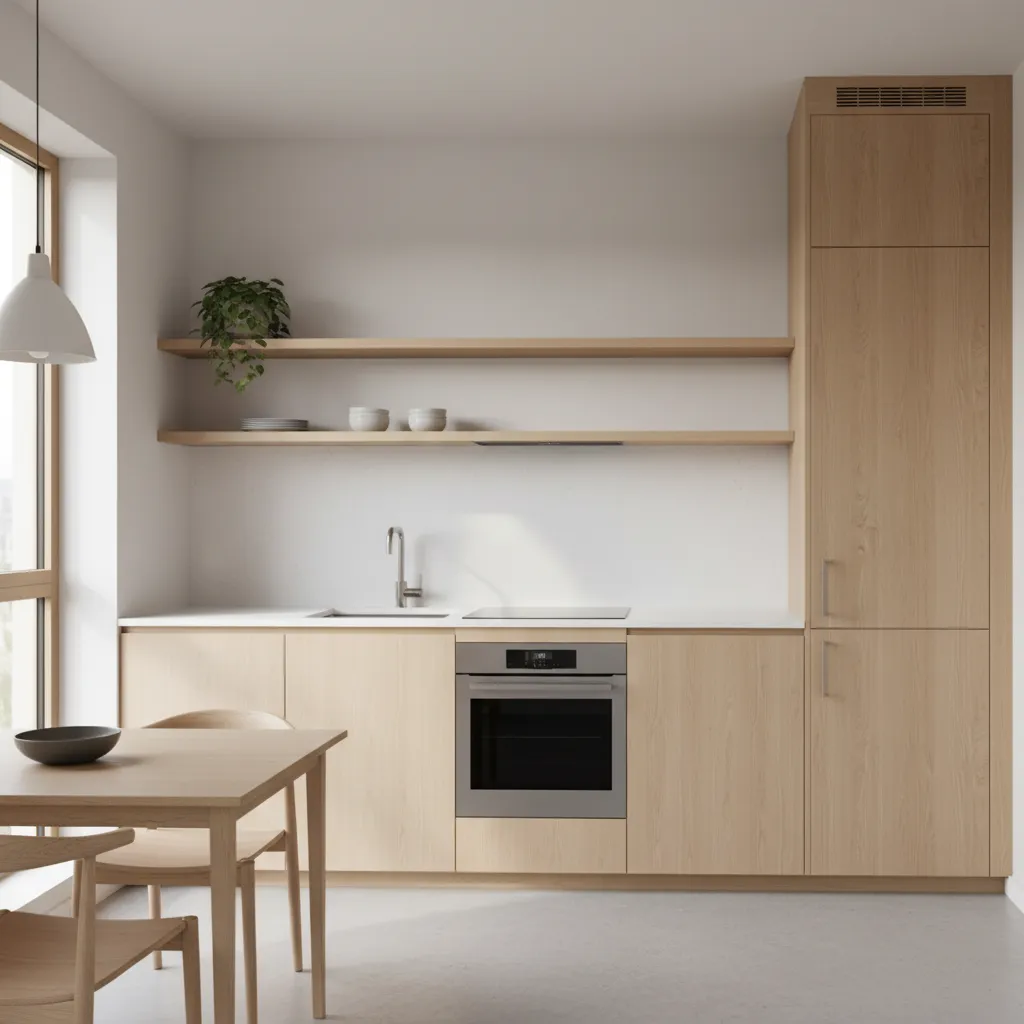 How to Keep an Oven in a Small Kitchen Without Losing Space