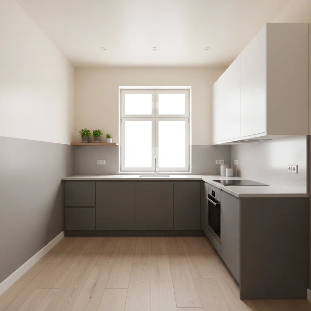 Smart Paint Techniques to Make a Small Kitchen Look Bigger: Practical wall, ceiling, and cabinet color strategies designers use to visually expand tight kitchen spaces