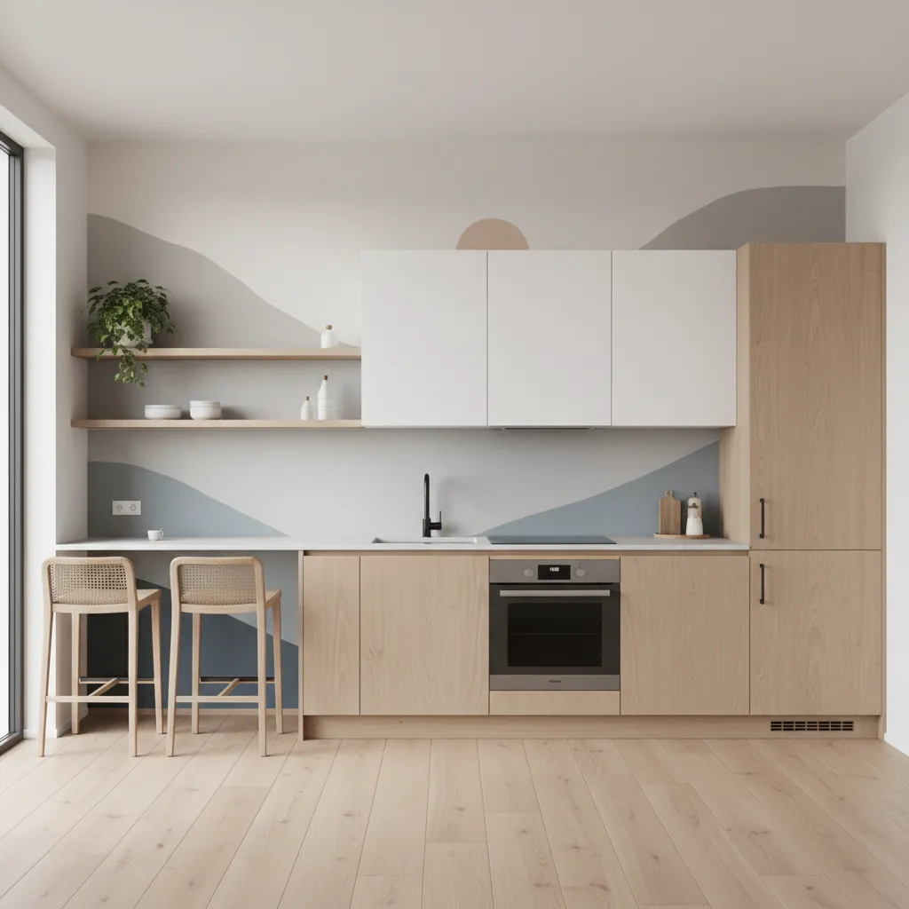 Best Wall Mural Styles for Small Kitchens and Apartments