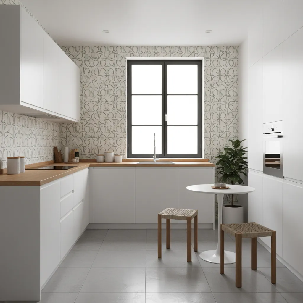 How to Choose the Right Wallpaper Style for Your Small Kitchen