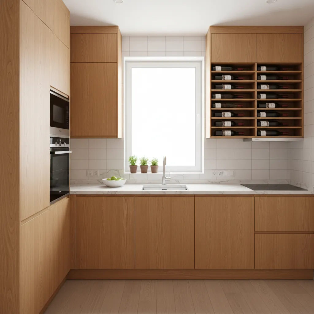 5 Wine Rack Ideas for Small Kitchens That Actually Save Space