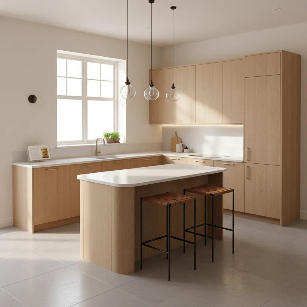 Small L Shaped Kitchen Designs With Island