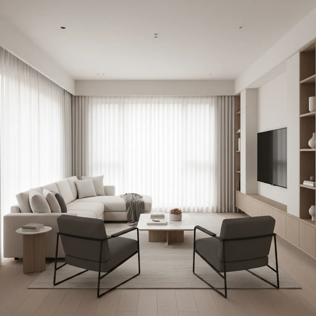 Space-Saving Tips for Small L-Shaped Living Rooms