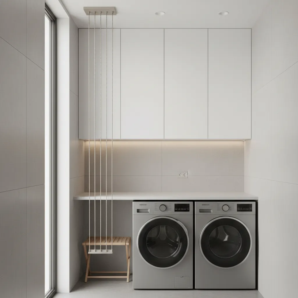 Best Layout Ideas for Small Laundry Rooms With Clotheslines